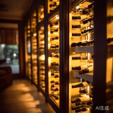 暖光营造温馨酒柜