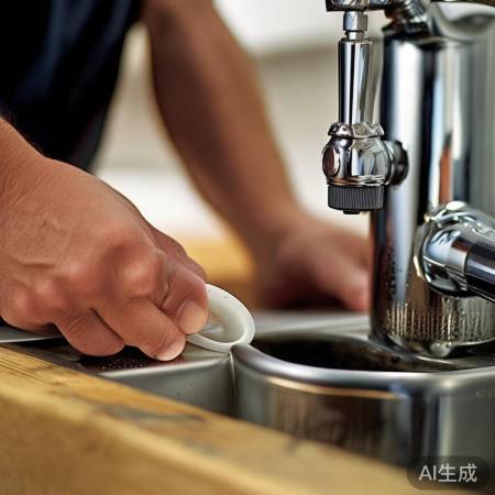 更换密封圈，如换新垫子。