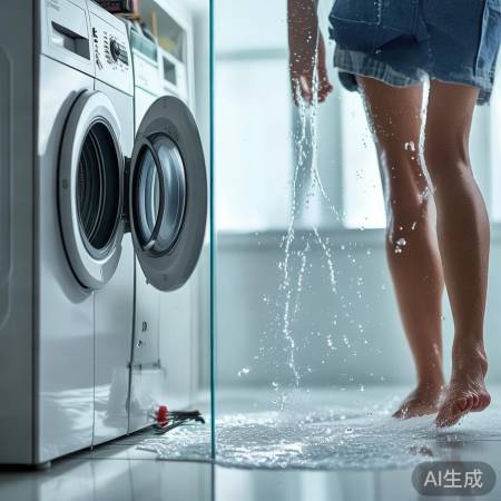 洗衣机洗衣,洗澡洁身