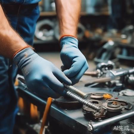 换螺丝，规格要相同