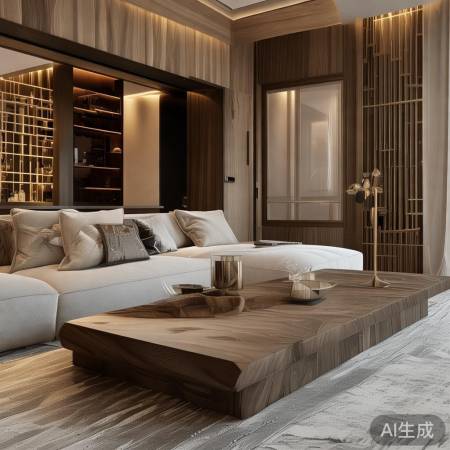 “客厅空间利用高级化”