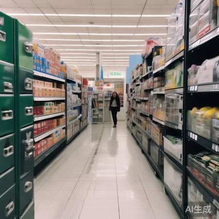 超市建材市场，亲民保险柜