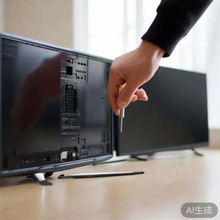 打开电视后盖，探索未知世界。