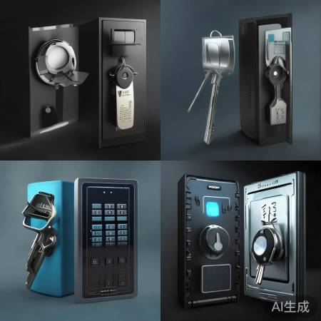 保险柜钥匙五种形状