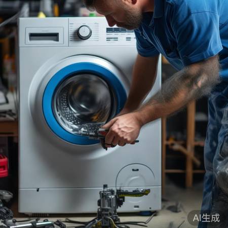 “确保洗衣机部件齐全”