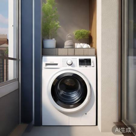 阳台洗衣机角落最佳